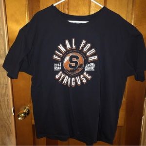 2013 Syracuse Final Four Basketball short sleeve tee shirt size XL